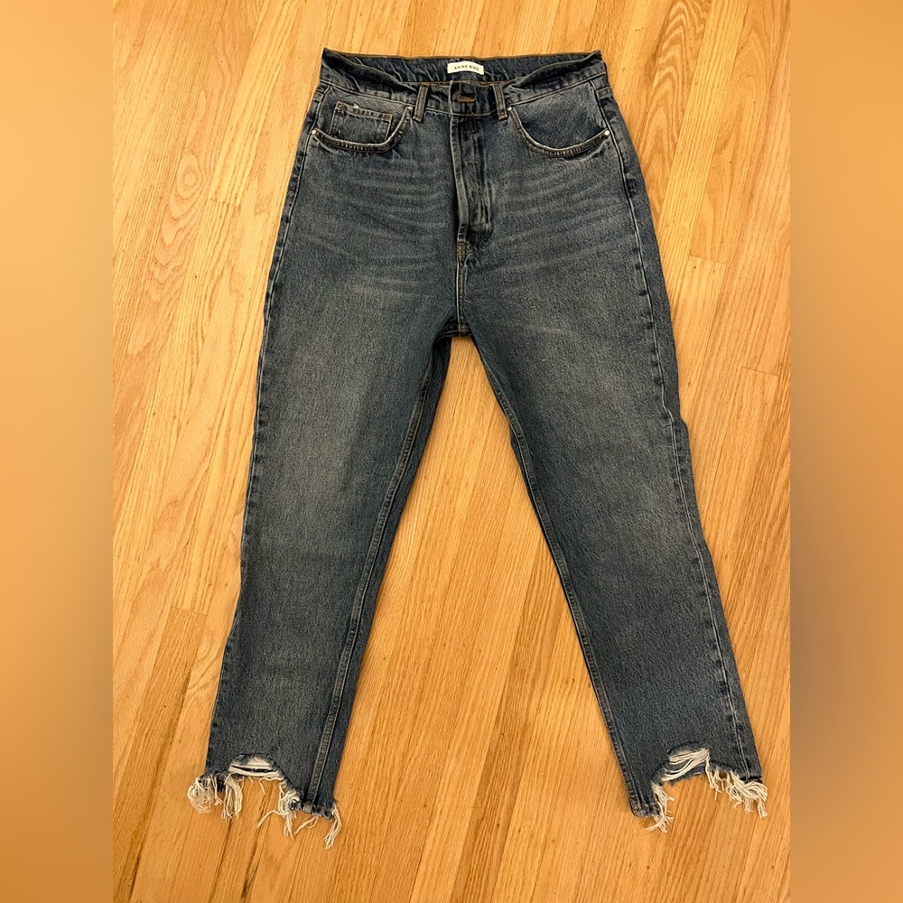 ANINE BING Sonya High Waist Slim Jeans